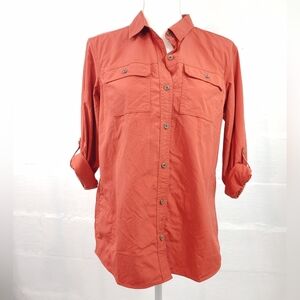 EDDIE BAUER NEW WITH TAGS WOMENS BUTTON SHIRT (369)